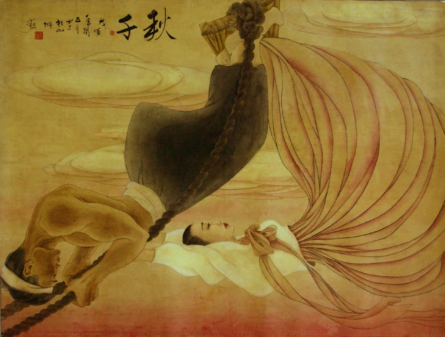 秋千（110cmX150cm）.JPG